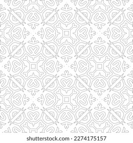 Simple curved line design.Abstract geometric black and white pattern for web page, textures, card, poster, fabric, textile.dot patterns.