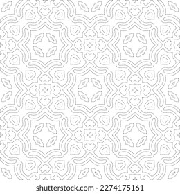 Simple curved line design.Abstract geometric black and white pattern for web page, textures, card, poster, fabric, textile.dot patterns.