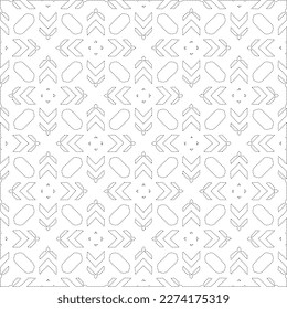 Simple curved line design.Abstract geometric black and white pattern for web page, textures, card, poster, fabric, textile.dot patterns.