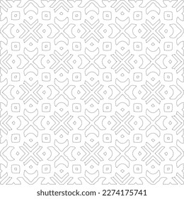 Simple curved line design.Abstract geometric black and white pattern for web page, textures, card, poster, fabric, textile.dot patterns.