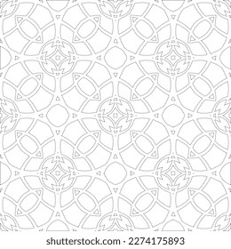 Simple curved line design.Abstract geometric black and white pattern for web page, textures, card, poster, fabric, textile.dot patterns.