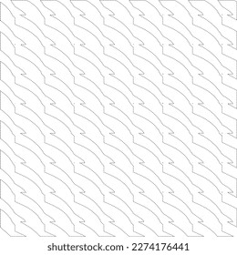 Simple curved line design.Abstract geometric black and white pattern for web page, textures, card, poster, fabric, textile.dot patterns.