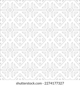 Simple curved line design.Abstract geometric black and white pattern for web page, textures, card, poster, fabric, textile.dot patterns.