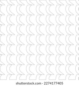 Simple curved line design.Abstract geometric black and white pattern for web page, textures, card, poster, fabric, textile.dot patterns.