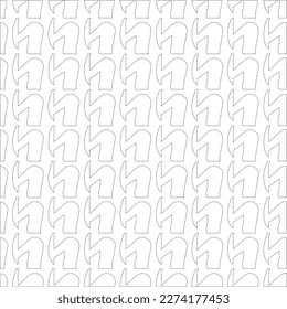 Diseño de líneas curvadas simples.Resumen de patrones geométricos en blanco y negro para páginas web, texturas, tarjetas, afiches, tela, textile.dot.