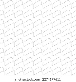 Diseño de líneas curvadas simples.Resumen de patrones geométricos en blanco y negro para páginas web, texturas, tarjetas, afiches, tela, textile.dot.