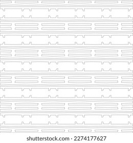 Diseño de líneas curvadas simples.Resumen de patrones geométricos en blanco y negro para páginas web, texturas, tarjetas, afiches, tela, textile.dot.