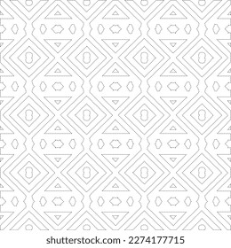 Simple curved line design.Abstract geometric black and white pattern for web page, textures, card, poster, fabric, textile.dot patterns.