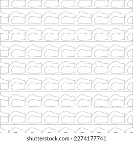 Simple curved line design.Abstract geometric black and white pattern for web page, textures, card, poster, fabric, textile.dot patterns.