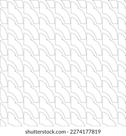 Simple curved line design.Abstract geometric black and white pattern for web page, textures, card, poster, fabric, textile.dot patterns.