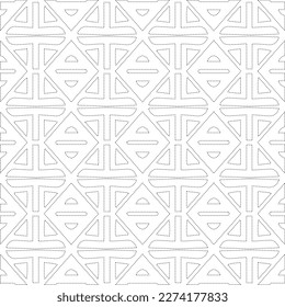Simple curved line design.Abstract geometric black and white pattern for web page, textures, card, poster, fabric, textile.dot patterns.