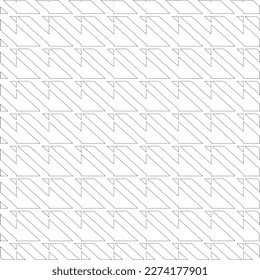 Simple curved line design.Abstract geometric black and white pattern for web page, textures, card, poster, fabric, textile.dot patterns.
