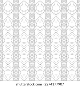 Simple curved line design.Abstract geometric black and white pattern for web page, textures, card, poster, fabric, textile.dot patterns.