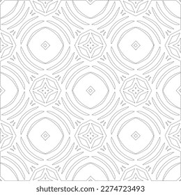 Simple curved line design.Abstract geometric black and white pattern for web page, textures, card, poster, fabric, textile.dot patterns.