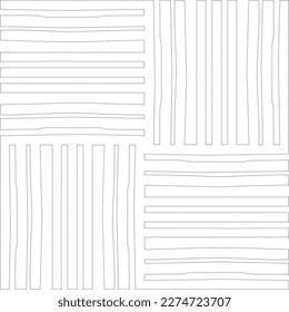 Diseño de líneas curvadas simples.Resumen de patrones geométricos en blanco y negro para páginas web, texturas, tarjetas, afiches, tela, textile.dot.
