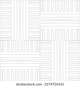 Diseño de líneas curvadas simples.Resumen de patrones geométricos en blanco y negro para páginas web, texturas, tarjetas, afiches, tela, textile.dot.