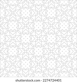 Simple curved line design.Abstract geometric black and white pattern for web page, textures, card, poster, fabric, textile.dot patterns.