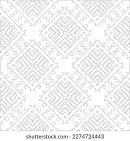 Simple curved line design.Abstract geometric black and white pattern for web page, textures, card, poster, fabric, textile.dot patterns.