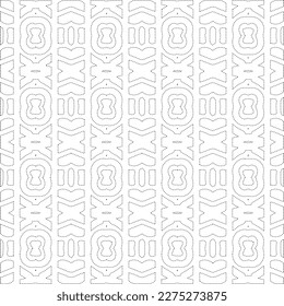 Diseño de líneas curvadas simples.Resumen de patrones geométricos en blanco y negro para páginas web, texturas, tarjetas, afiches, tela, textile.dot.