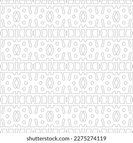 Simple curved line design.Abstract geometric black and white pattern for web page, textures, card, poster, fabric, textile.dot patterns.