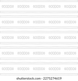 Simple curved line design.Abstract geometric black and white pattern for web page, textures, card, poster, fabric, textile.dot patterns.