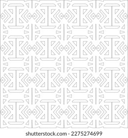 Diseño de líneas curvadas simples.Resumen de patrones geométricos en blanco y negro para páginas web, texturas, tarjetas, afiches, tela, textile.dot.
