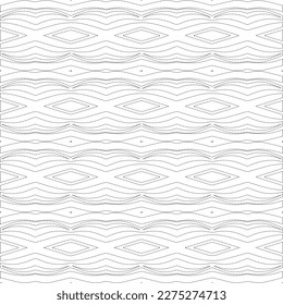 Simple curved line design.Abstract geometric black and white pattern for web page, textures, card, poster, fabric, textile.dot patterns.