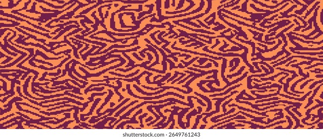 Líneas curvas simples con textura de rayas repetidas. Vector eps10. El mejor diseño para su anuncio, cartel, Anuncio. Ilustración colorida, que consiste en curvas. Ilustración de red con partícula. Sin costuras.