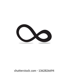 simple curves rubber abstract motion logo vector