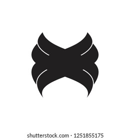 simple curves shapes logo vector