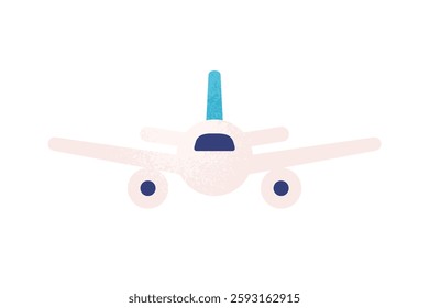 Simple and cute airplane icons with images of travel, departure, and air travel.