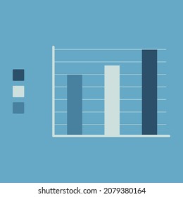 Ilustración De Gráficos De Barra Simple Y Cuidada