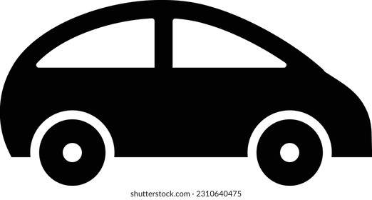 Simple and Cute Car Icon