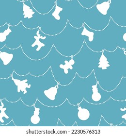 simple and cute christmas ornament pattern,