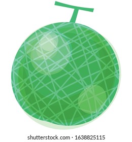 Simple and cute fruit illustration