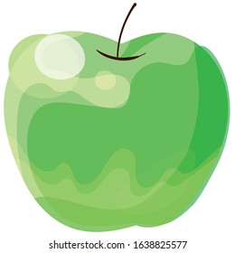 Simple and cute fruit illustration