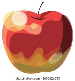 Simple and cute fruit illustration