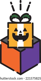 Un regalo simple y lindo que se puede usar para eventos de Halloween que salen de la caja
