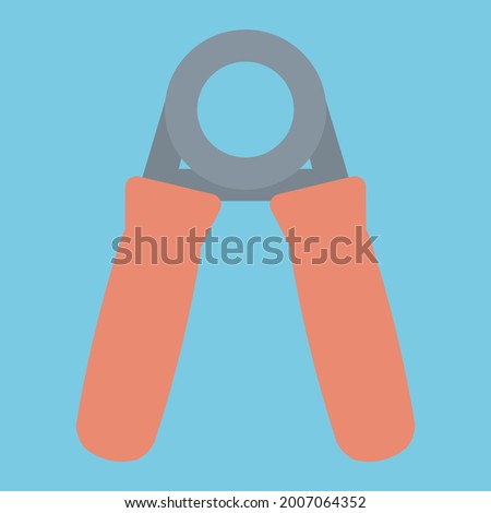 Simple And Cute Hand Grip Clip Art