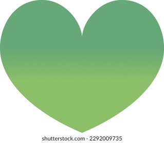 Simple and cute heart illustration