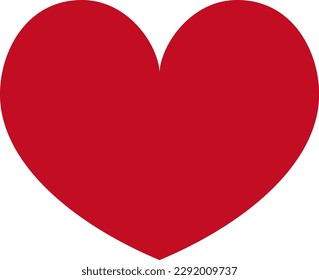 Simple and cute heart illustration