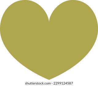 Simple and cute heart illustration