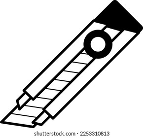 A simple and cute illustration of a cutter