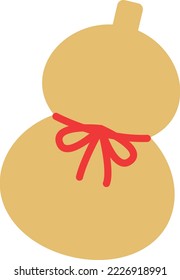Ilustración simple y linda de la calabaza