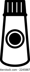 Simple and cute illustration of liquid glue
