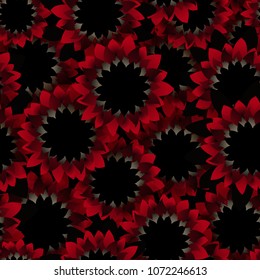 Simple cute pattern in abstract flowers. Ditsy print. Floral seamless background. Fashion prints