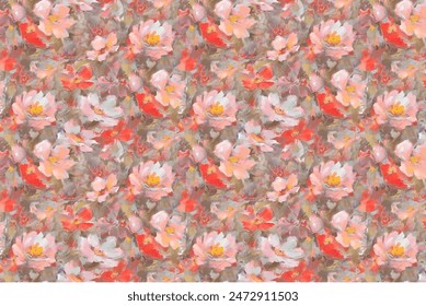 Simple cute pattern in small flower. Liberty style. Floral seamless background for textile or book covers, manufacturing, wallpapers, print, gift wrap and scrapbooking.