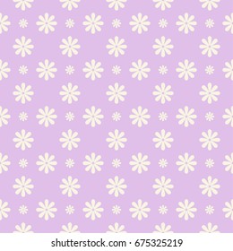 Simple cute pattern in small flowers of maiden pale.