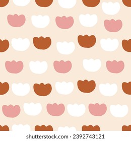 Simple cute pattern in small-scale flowers. Millefleurs. Liberty style. Floral seamless background for textile or book covers, manufacturing, wallpapers