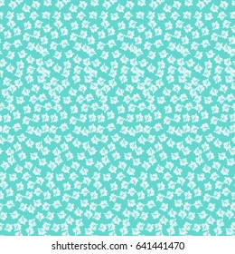 Simple cute pattern in small-scale flowers. Millefleurs. Liberty style. Floral seamless background for textile or book covers, manufacturing, wallpapers, print, gift wrap and scrapbooking.